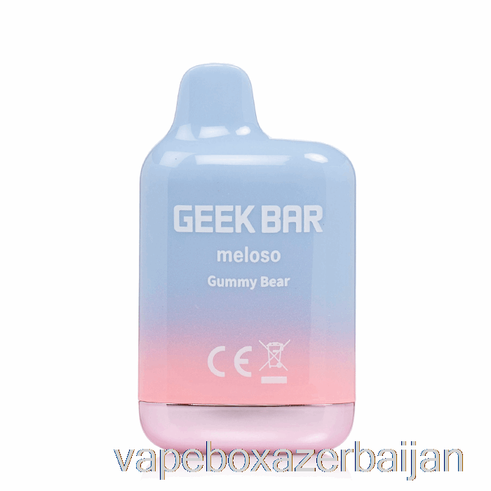 Vape Smoke Geek Bar Meloso MINI 1500 Disposable Gummy Bear